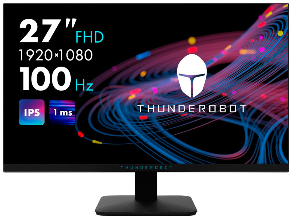 

27" Монитор Thunderobot DF27F100 Black 100Hz 1920x1080 IPS, Черный, DF27F100