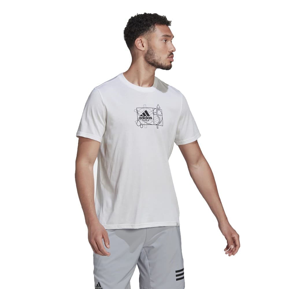 Футболка мужская Adidas HA0967 белая L