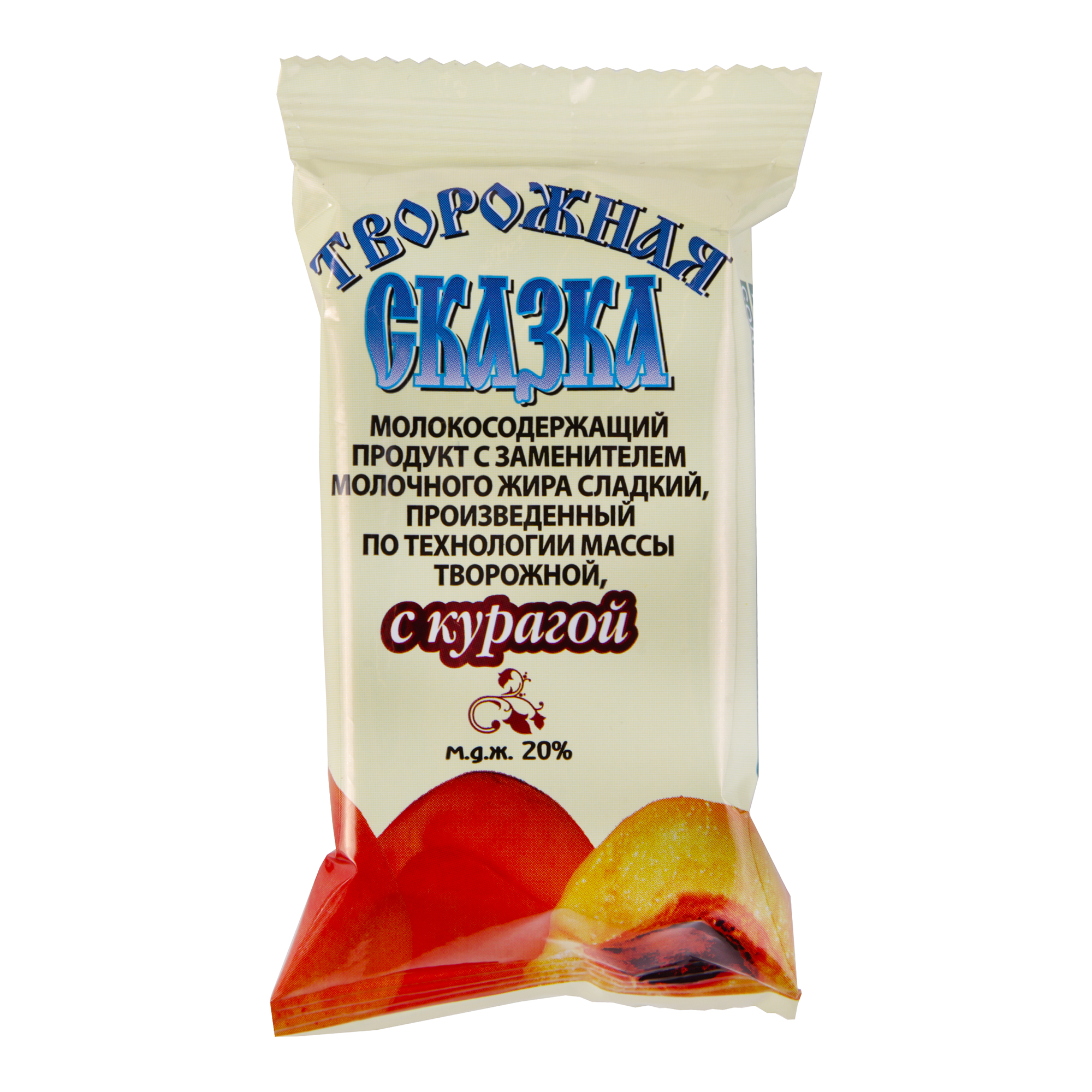 

Творожная масса Творожная сказка с курагой СЗМЖ 90 г