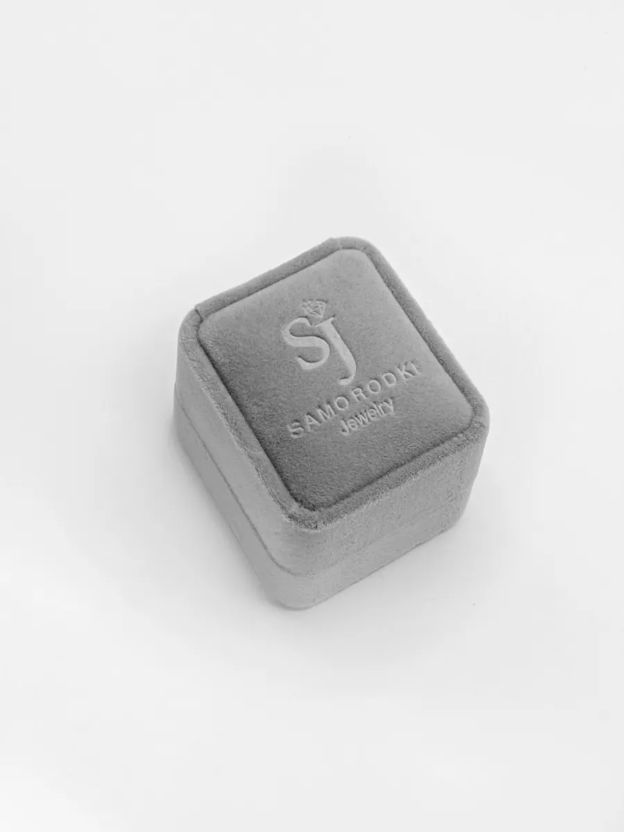 

Подарочная коробка SamoroDki Jewelry Для колец 40х45х55 мм, КоробкаДляКолец