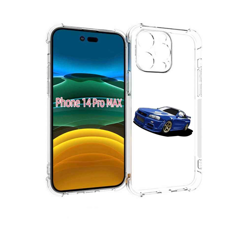 

Чехол MyPads Джитиэр для iPhone 14 Pro Max, Прозрачный, Tocco