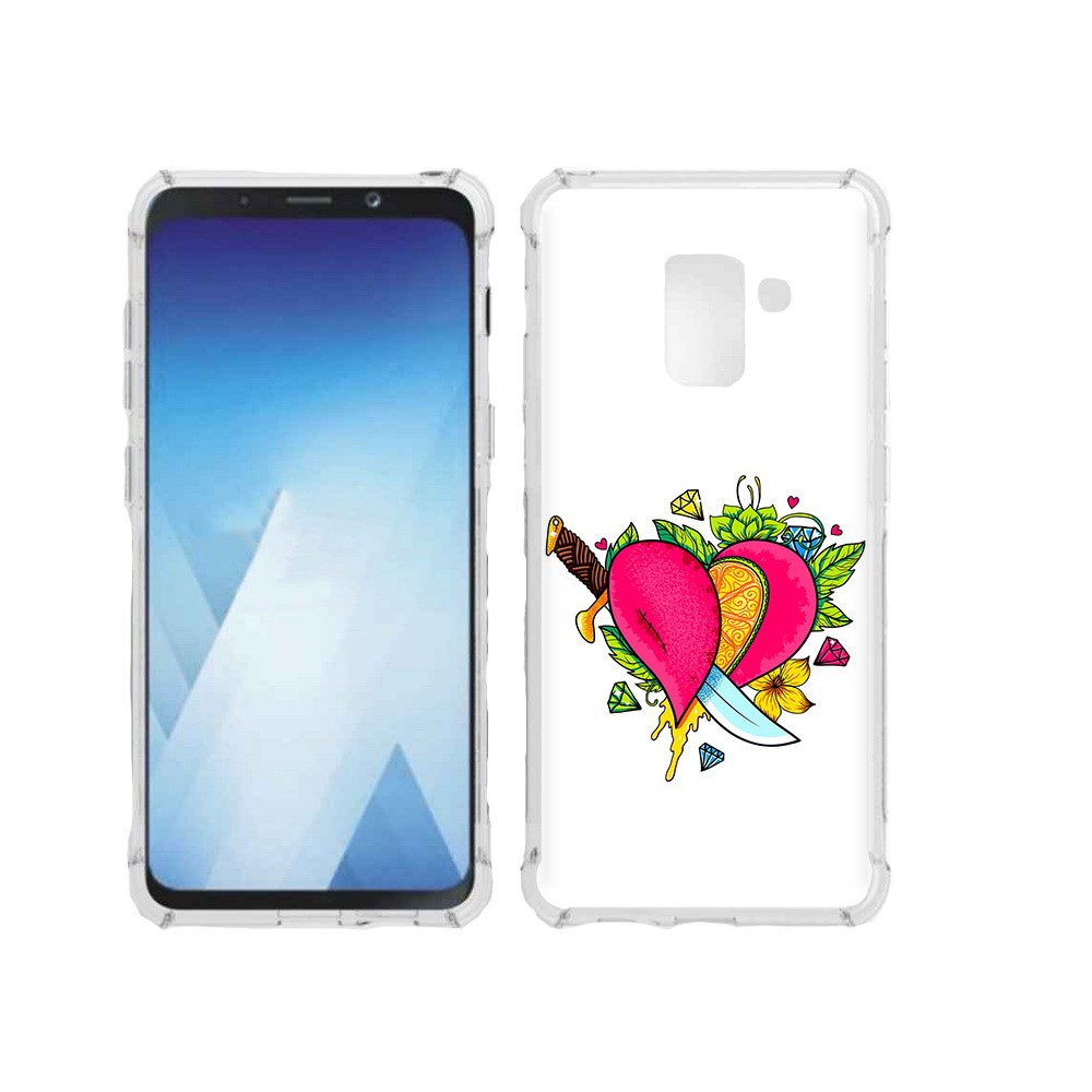 

Чехол MyPads Tocco для Samsung Galaxy A5 (2018) Фруктовое сердце (PT95317.573.188), Прозрачный, Tocco