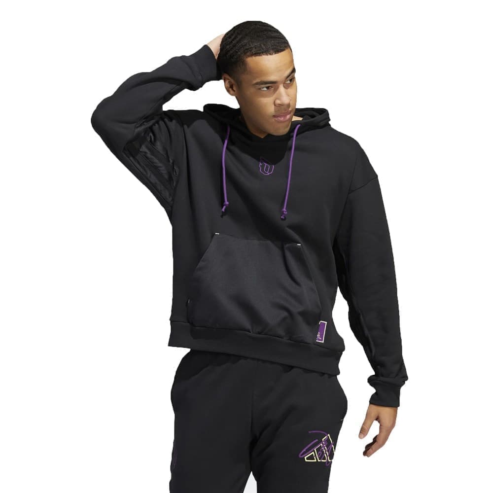 

Худи мужское Adidas HE5464 черное L, Черный, HE5464