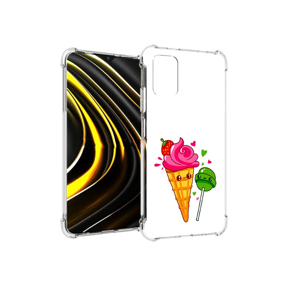 

Чехол MyPads Tocco для Xiaomi Poco M3 Вкусняшки (PT156204.280.45), Прозрачный, Tocco