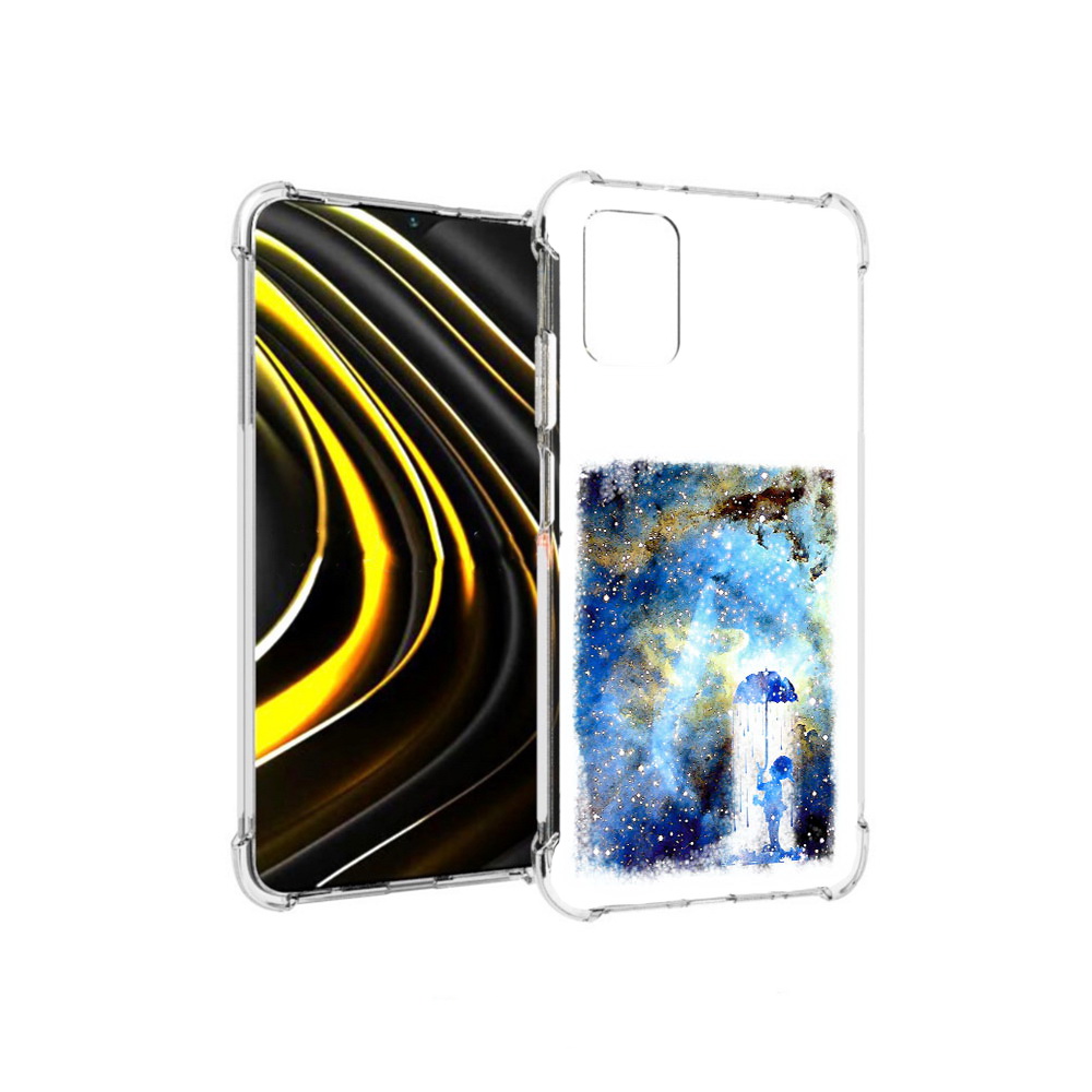 

Чехол MyPads Tocco для Xiaomi Poco M3 мальчик в небе (PT156204.280.455), Прозрачный, Tocco