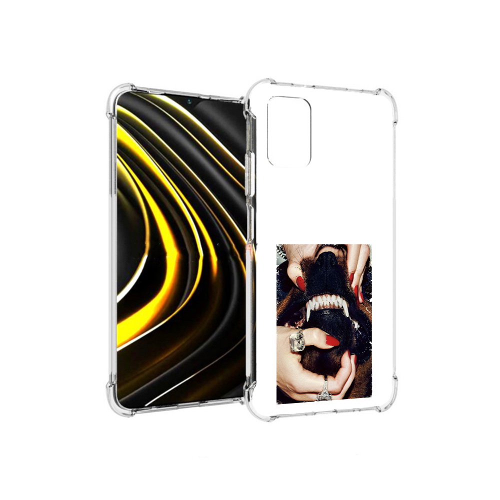

Чехол MyPads Tocco для Xiaomi Poco M3 маникюр (PT156204.280.457), Прозрачный, Tocco