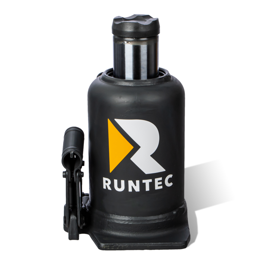 

Домкрат RUNTEC RT-VJ30 бутылочный профессиональный 30 т, 244-510 мм, Серый