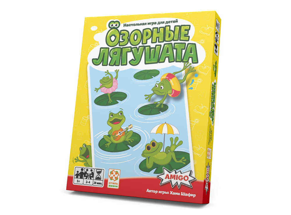

Настольная игра Стиль Жизни Озорные лягушата
