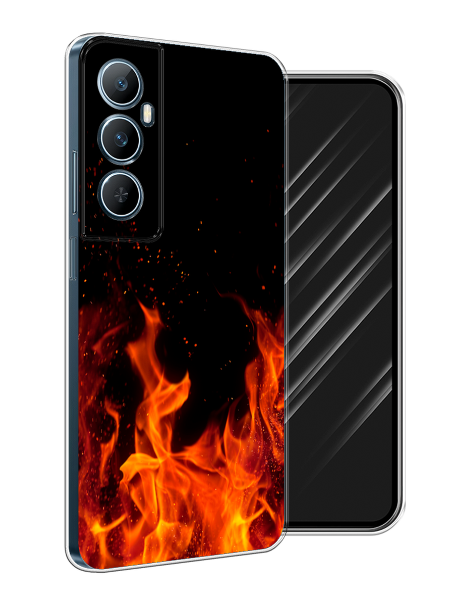 

Чехол Awog на Realme C65 "Все в огне", Оранжевый;черный, 2516750-1