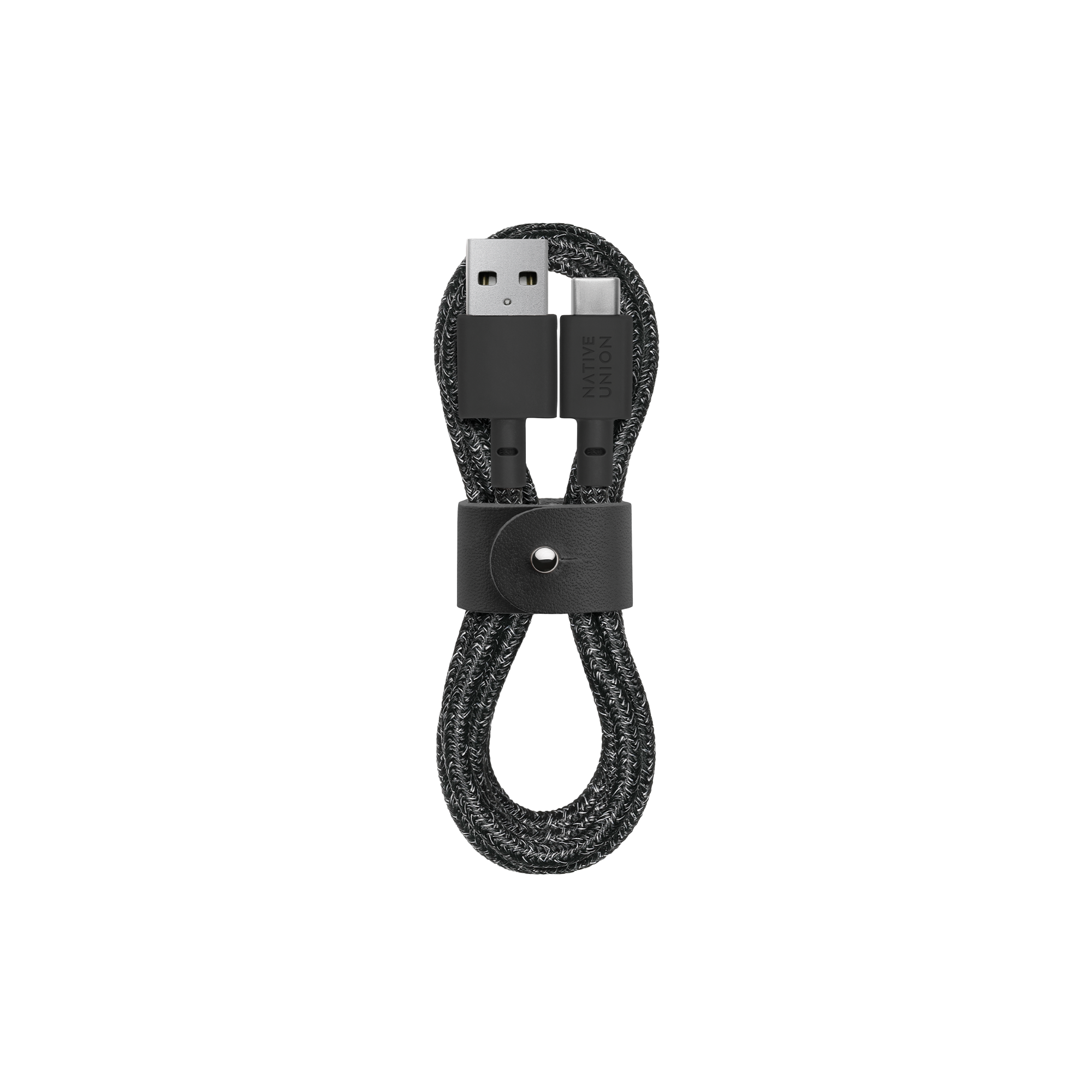 Кабель USB Type-C-USB NATIVE UNION Belt Cable 1.2м черный