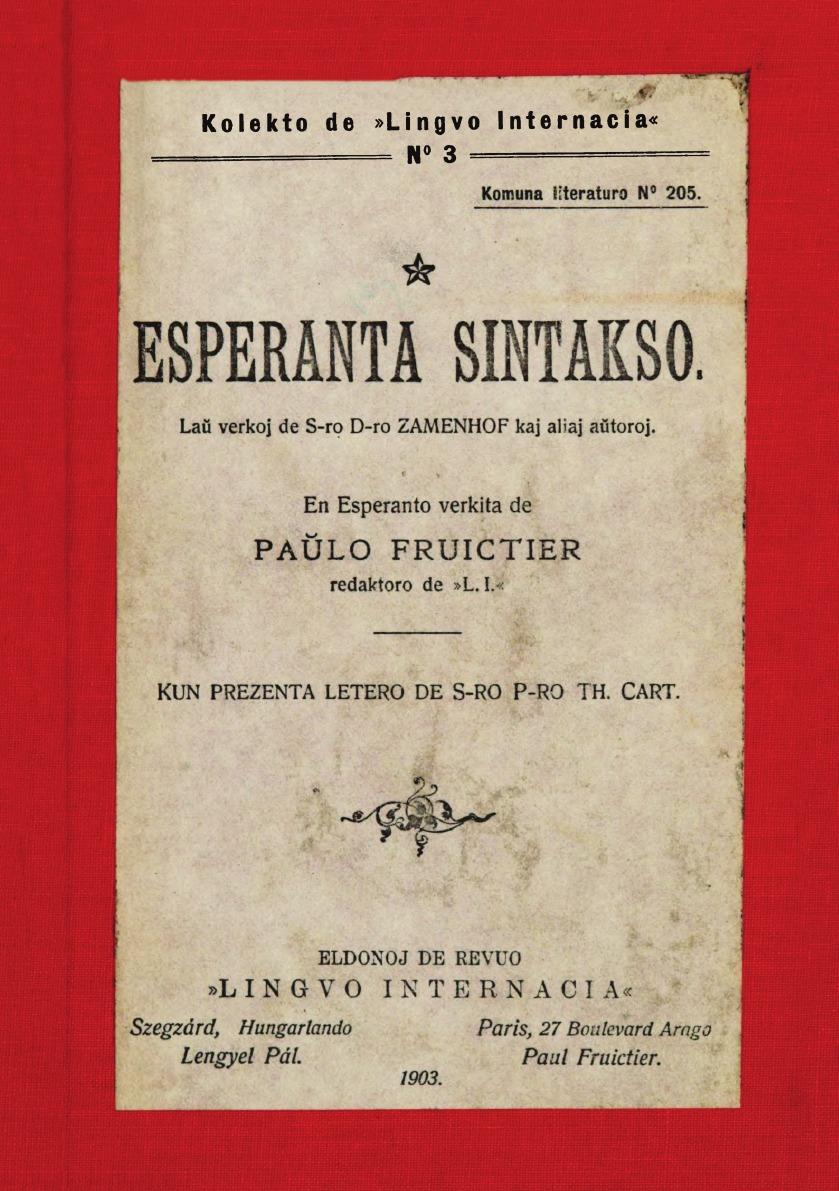 

Esperanta Sintakso