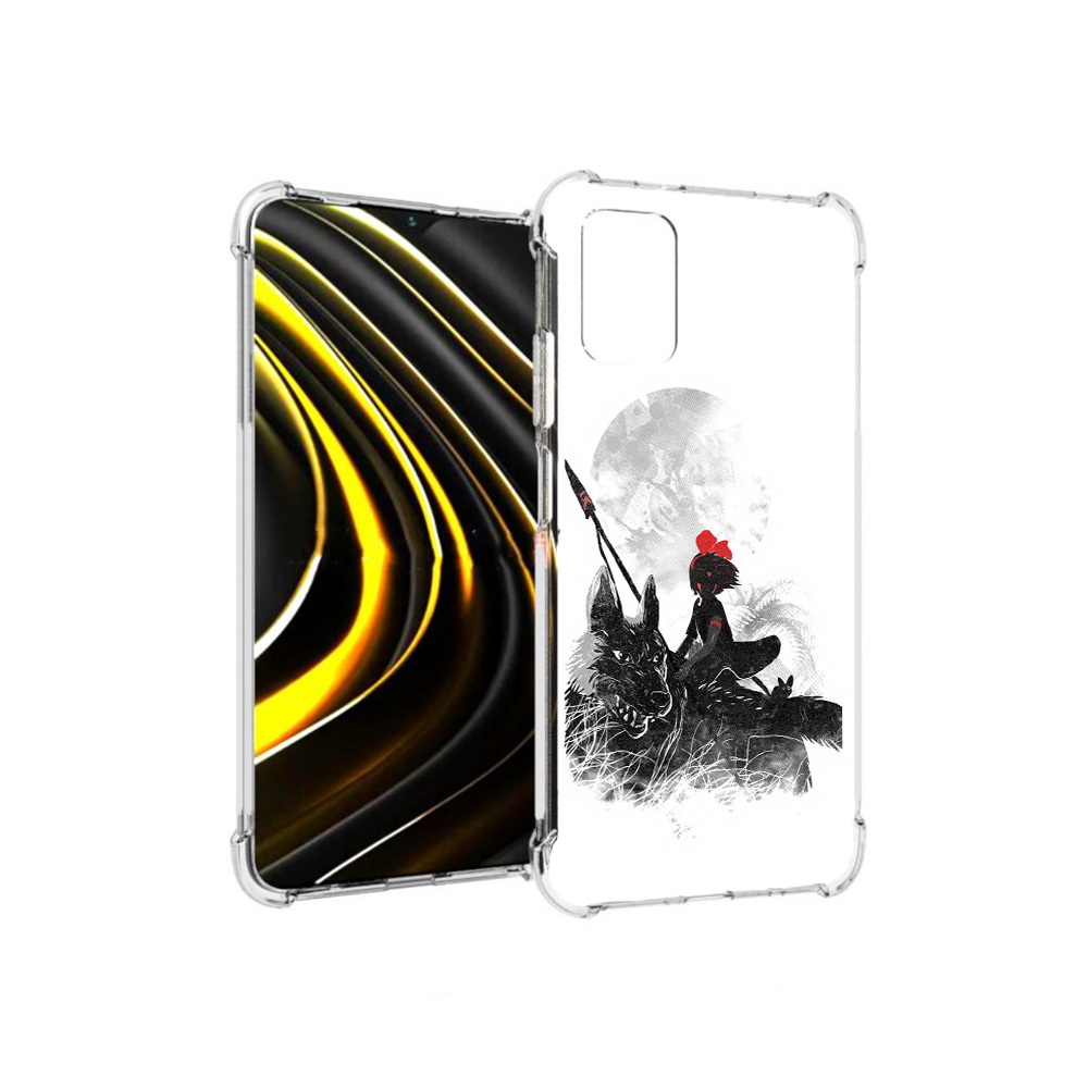 

Чехол MyPads Tocco для Xiaomi Poco M3 мононоке (PT156204.280.481), Прозрачный, Tocco