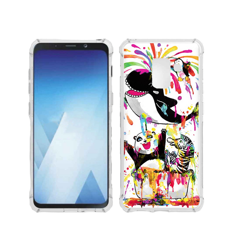 

Чехол MyPads Tocco для Samsung Galaxy A5 (2018) Хиппи кит (PT95317.573.191), Прозрачный, Tocco