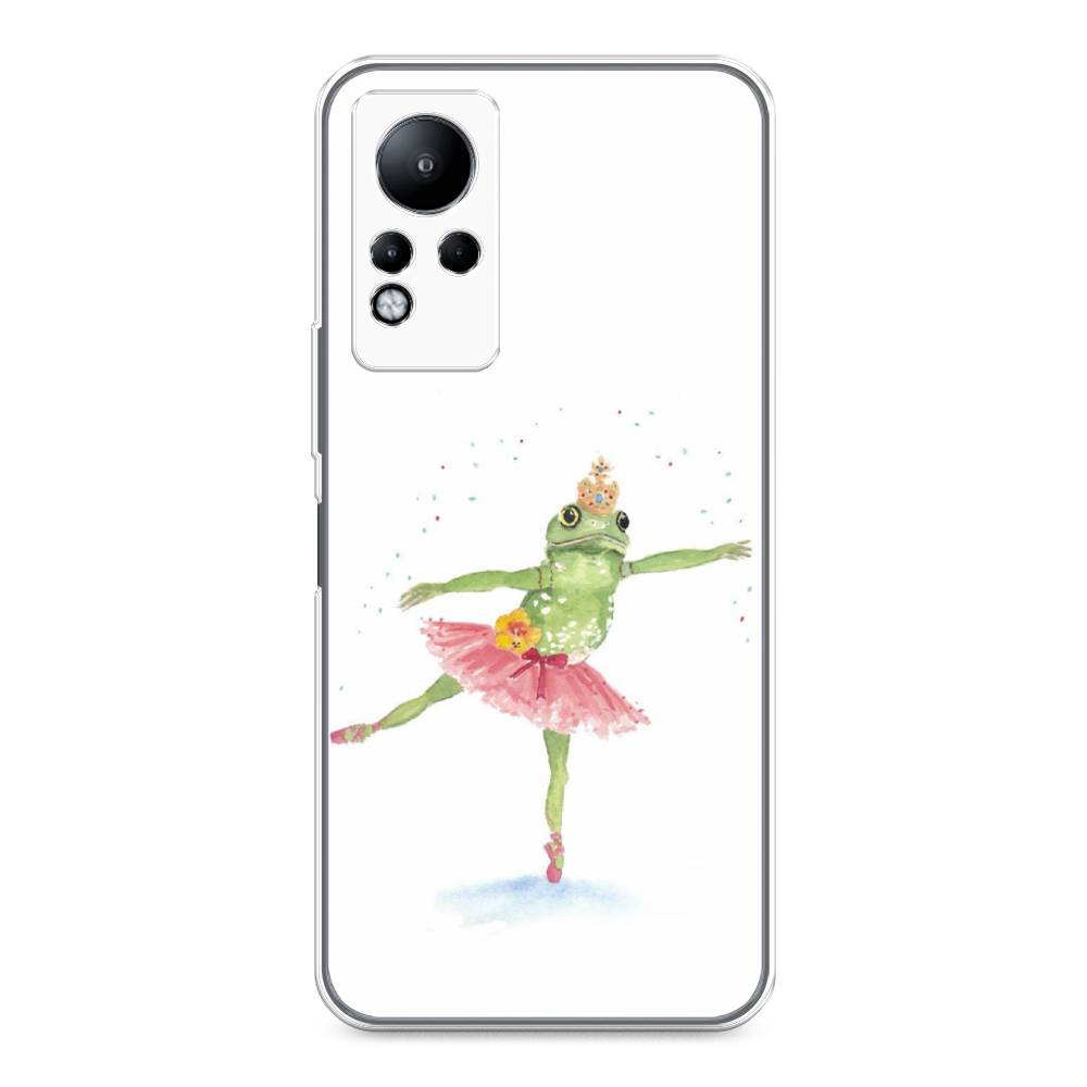 

Чехол для Infinix Note 11/12 G88 "Лягушка-балерина", Зеленый, 3100450-4