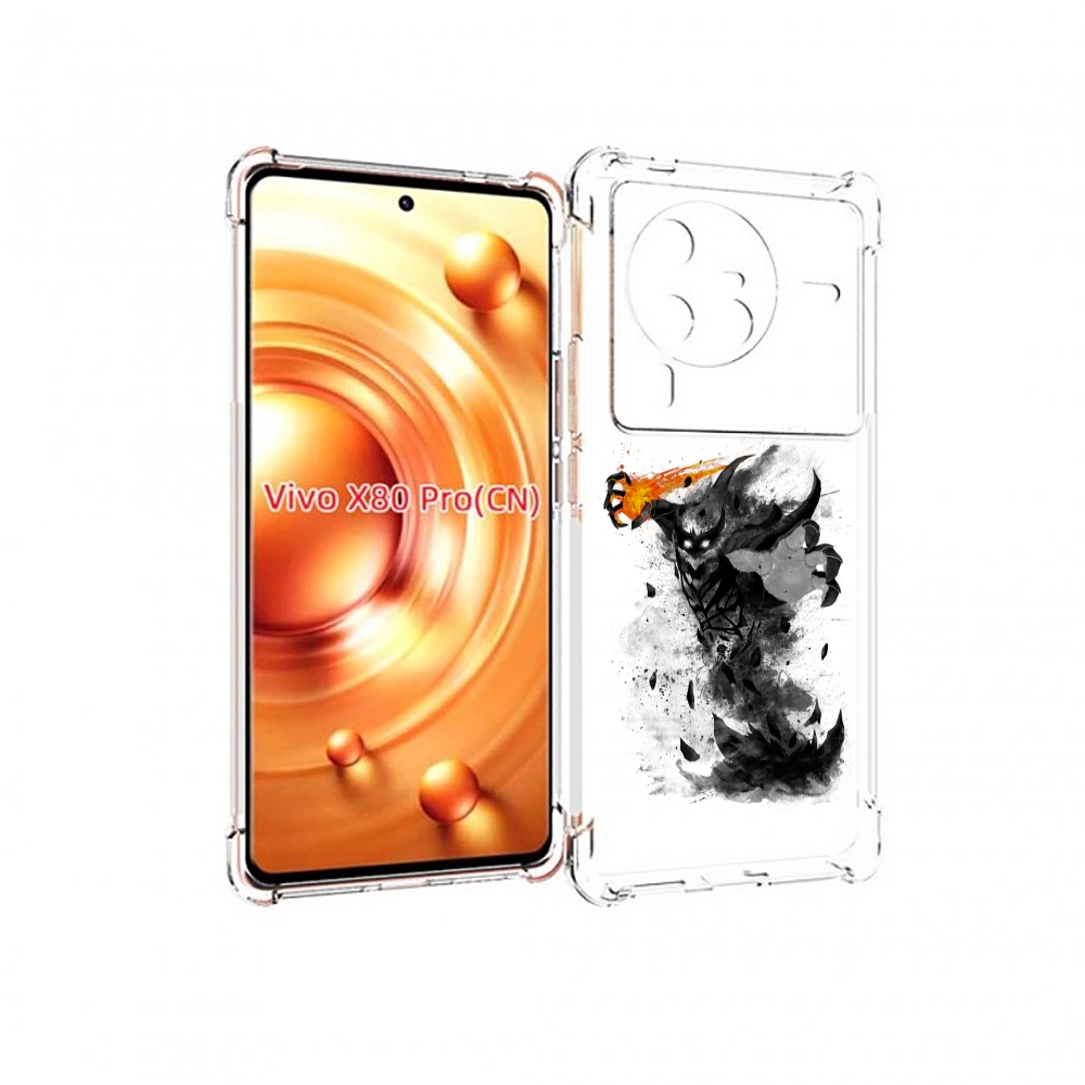 

Чехол MyPads nevermore черно белый для Vivo X80 PRO, Прозрачный, Tocco