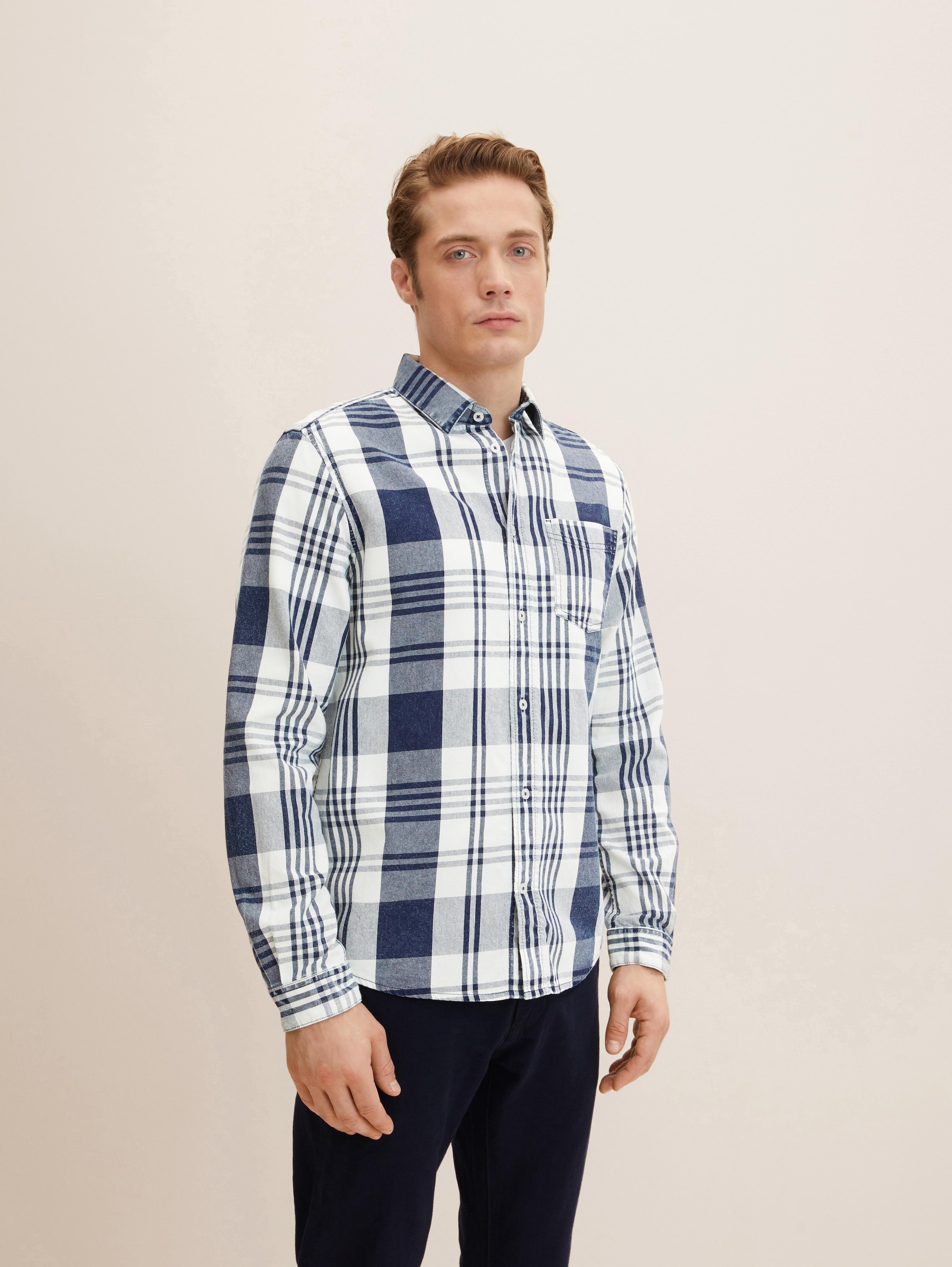 

Рубашка мужская TOM TAILOR 1032356 белая 3XL, 1032356