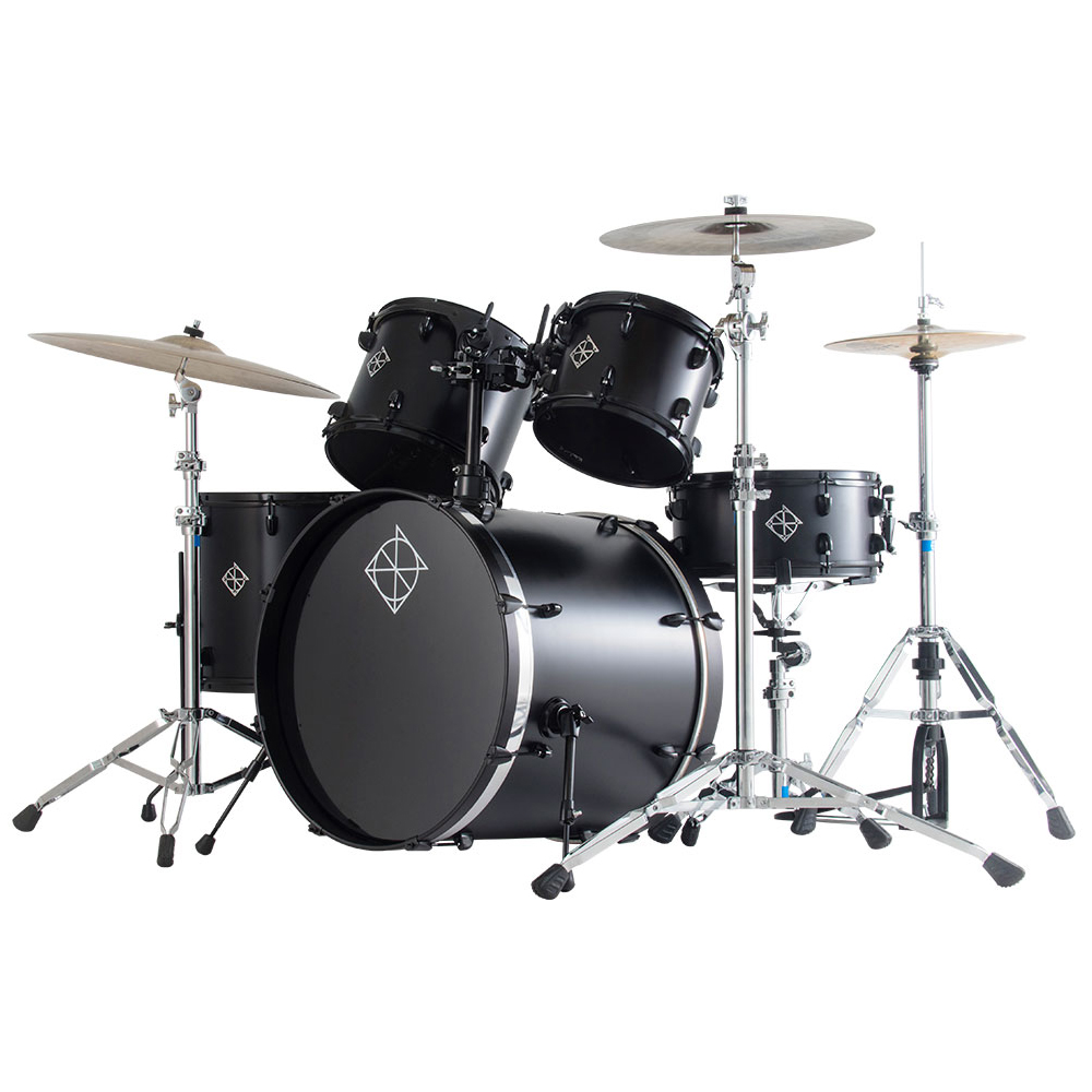 фото Fuse limited набор барабанов, черные, dixon podfl522bb
