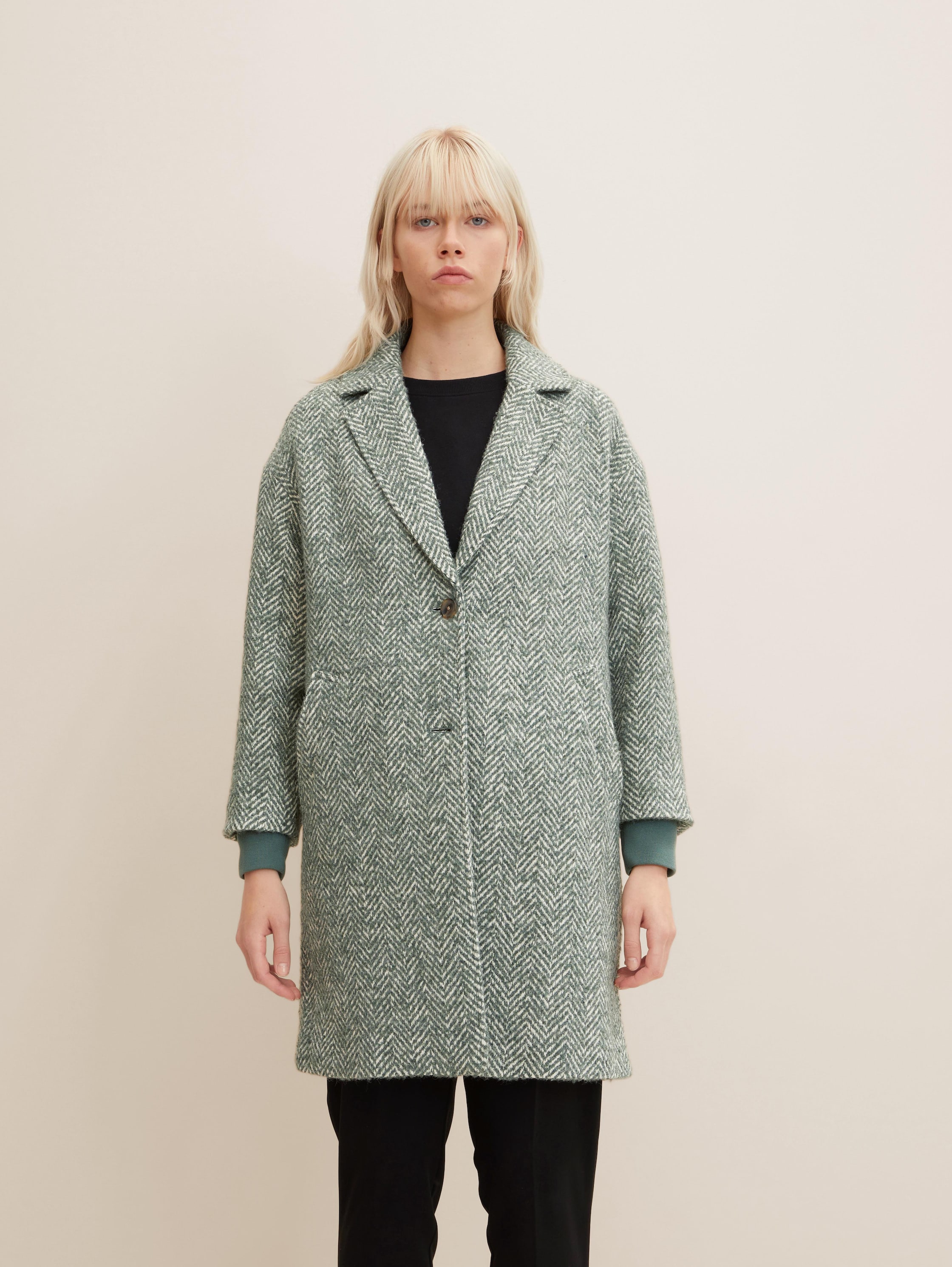 

Пальто женское TOM TAILOR 1032676 зеленое XL, 1032676