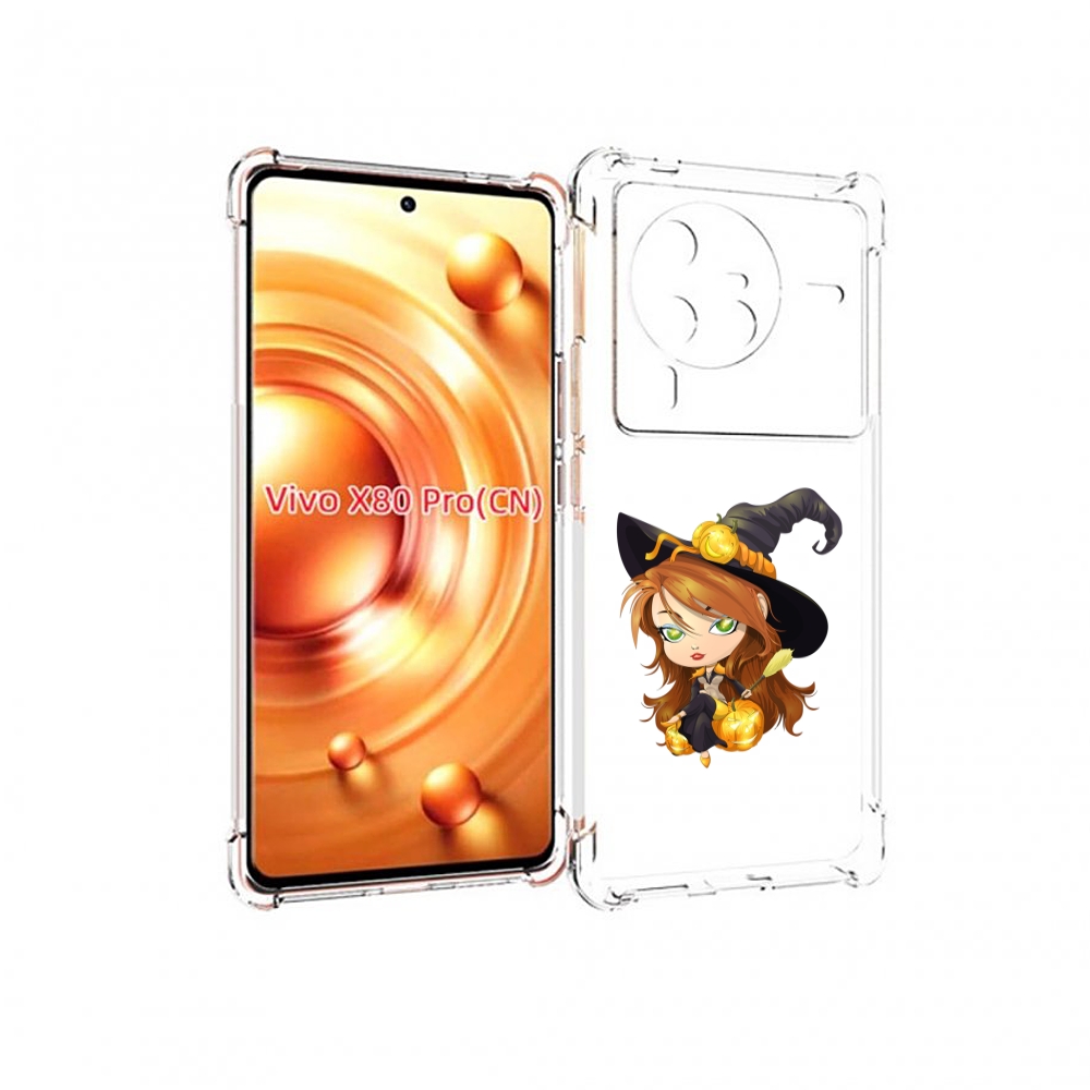 

Чехол MyPads Ведьмочка для Vivo X80 PRO, Прозрачный, Tocco
