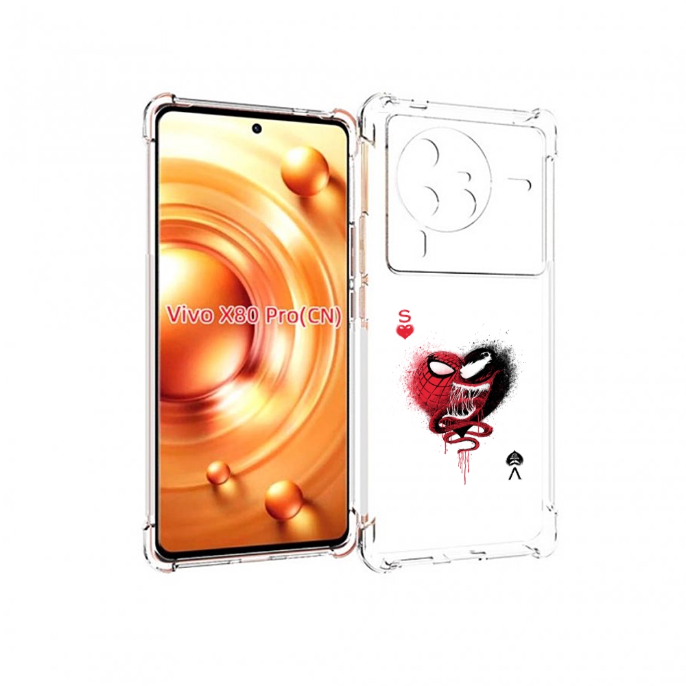 

Чехол MyPads Веном для Vivo X80 Pro, Прозрачный, Tocco