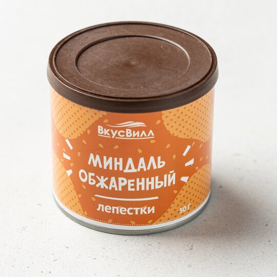 

Миндаль Ореховые истории жареный очищенный лепестки 50 г