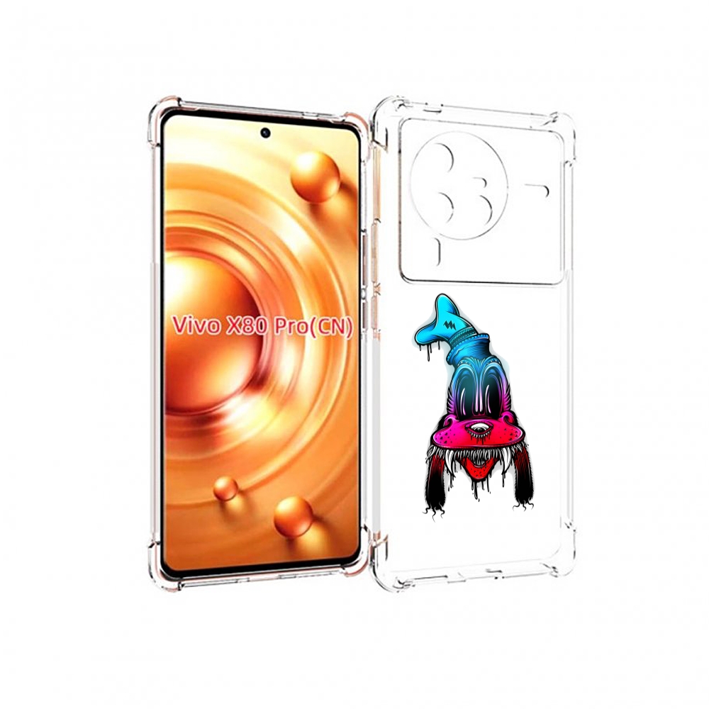 

Чехол MyPads Гуффи для Vivo X80 Pro, Прозрачный, Tocco