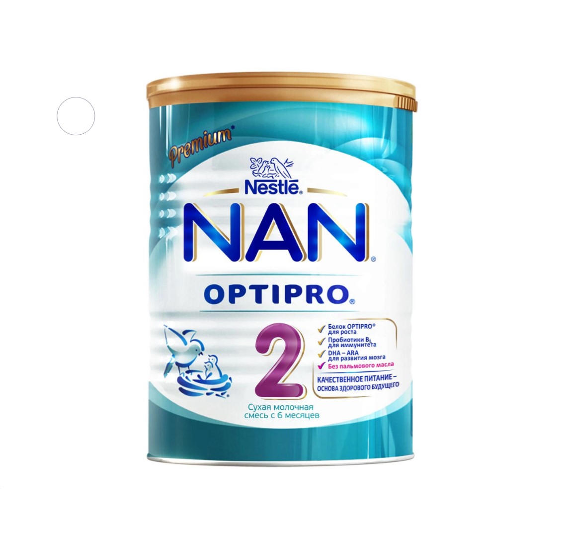 Смесь молочная NAN 2 Optipro 400 г.