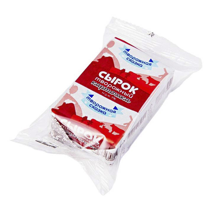 

Сырок Творожная сказка Картошка с какао и печеньем 9% 90 г