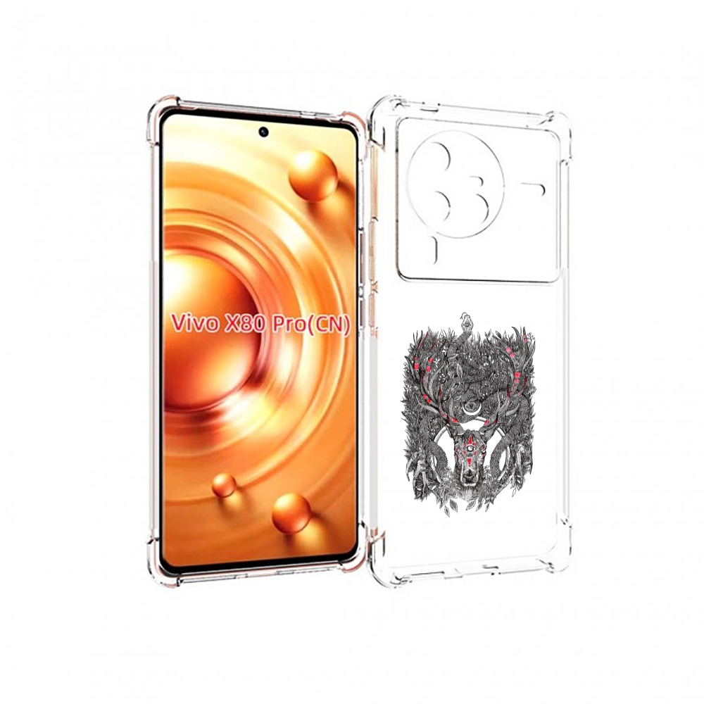 

Чехол MyPads Дизайнерские_676 для Vivo X80 Pro, Прозрачный, Tocco
