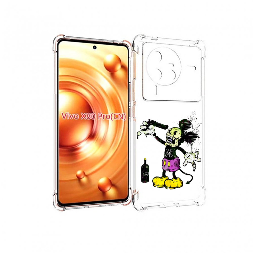 

Чехол MyPads Драг Микки для Vivo X80 PRO, Прозрачный, Tocco