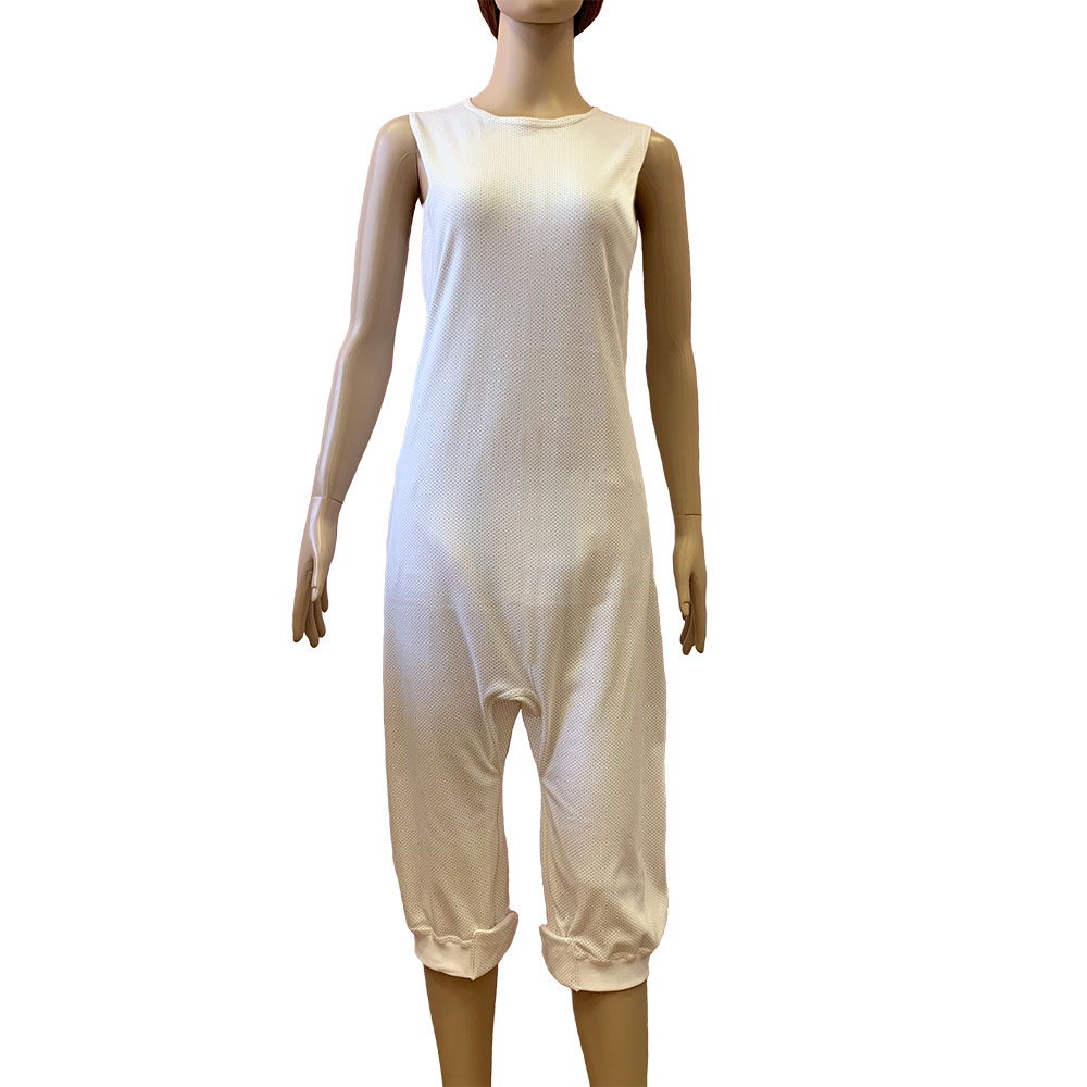 

Комбинезон медицинский женский AlzFix af050-e4 белый 4XL, af050-e4