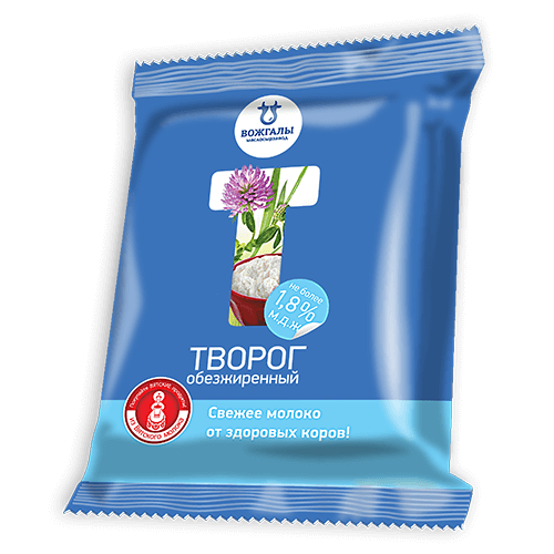 

Творог Вожгалы маслосырзавод 1,8% 200 г