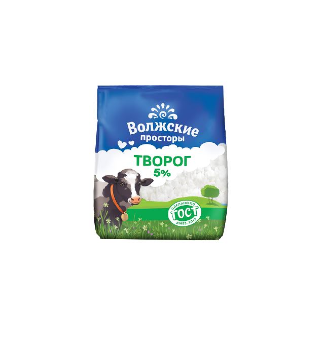 

Творог Волжские Просторы 5% 300 г