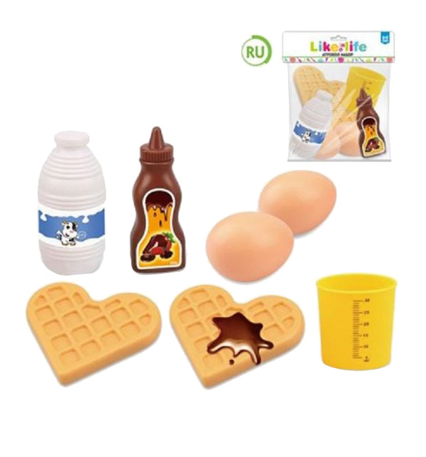 

S+S Toys Набор продуктов 7 предметов (в пакете) 0611 с 3 лет
