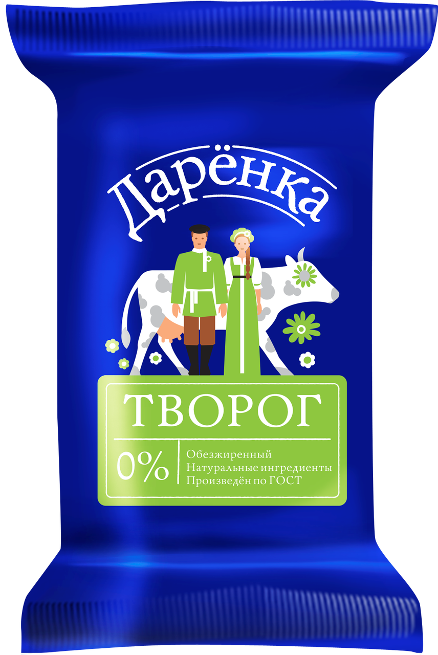 

Творог Даренка 0,1% бзмж 200 г