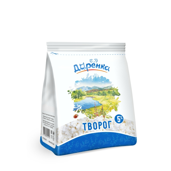 

ТВОРОГ Даренка 5% бзмж 300 г