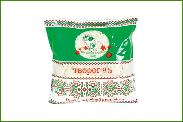 

Творог Деревенский Молочный Завод 9% бзмж 450 г