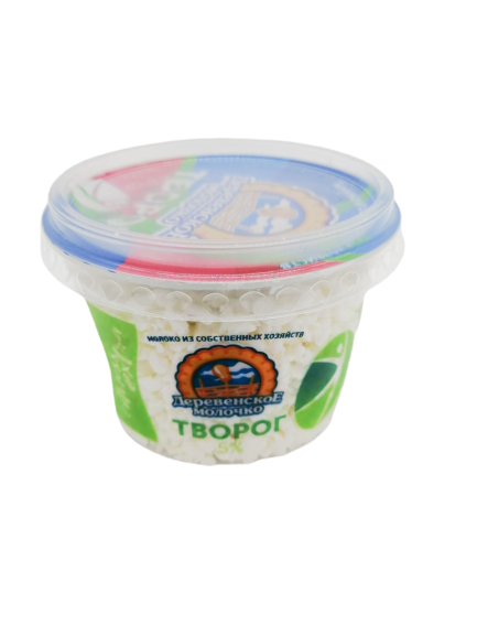 

Творог Деревенское молочко 5% бзмж 140 г