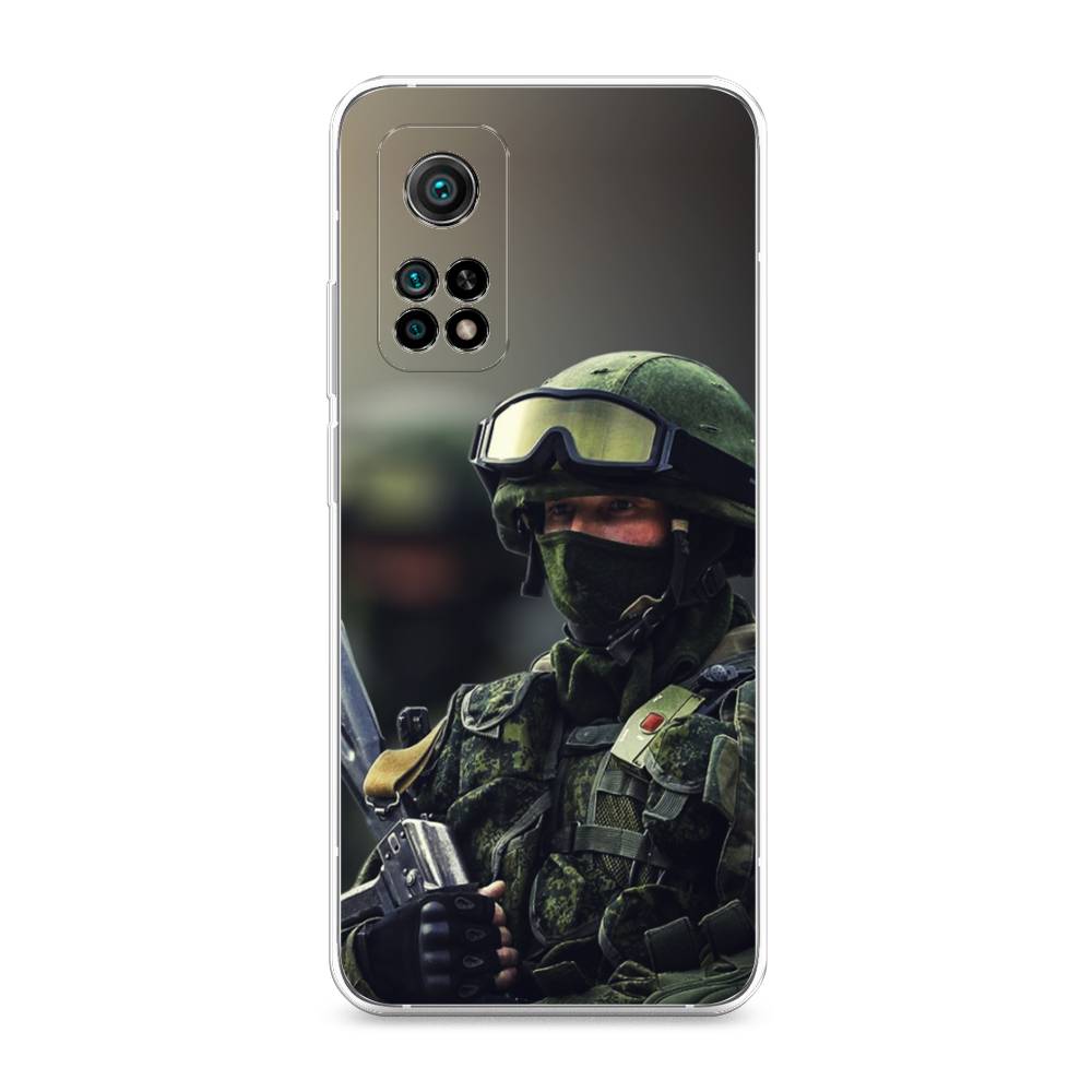 

Чехол Awog на Xiaomi Mi 10T/Mi 10T Pro "Солдат", Разноцветный, 37750-5