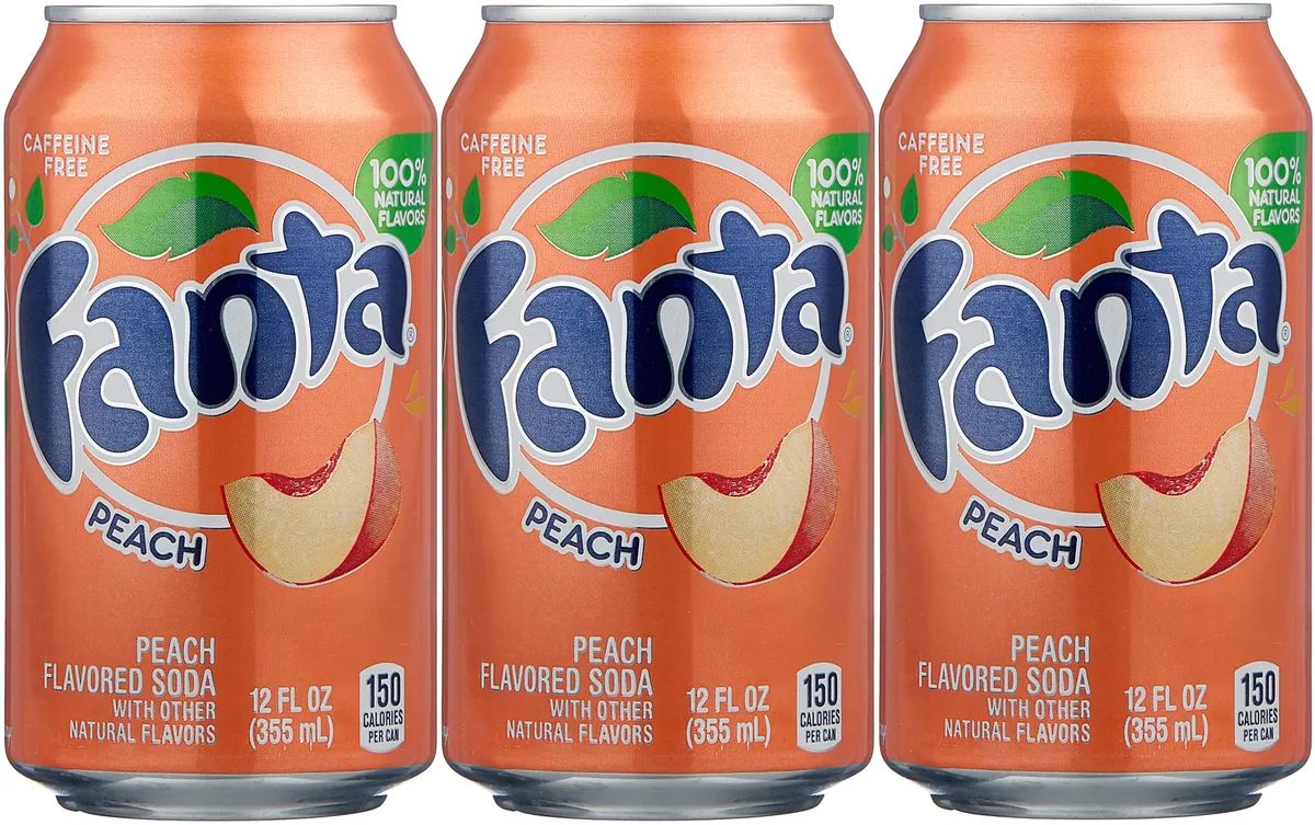 Напиток Fanta Персик, 3шт по 355мл