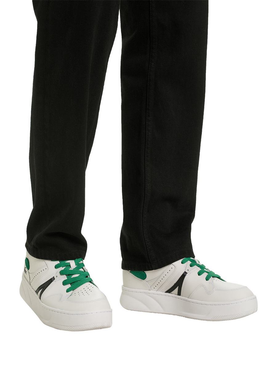 

Кеды мужские Lacoste 001405438 белые 44.5 EU, Белый, 001405438
