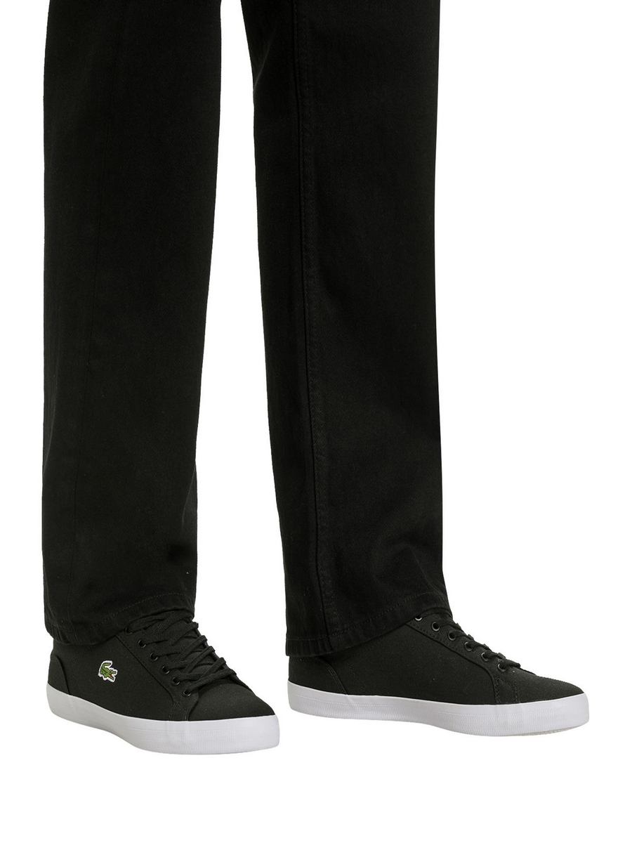 

Кеды мужские Lacoste 1405439 черные 41 EU, Черный, 001405439