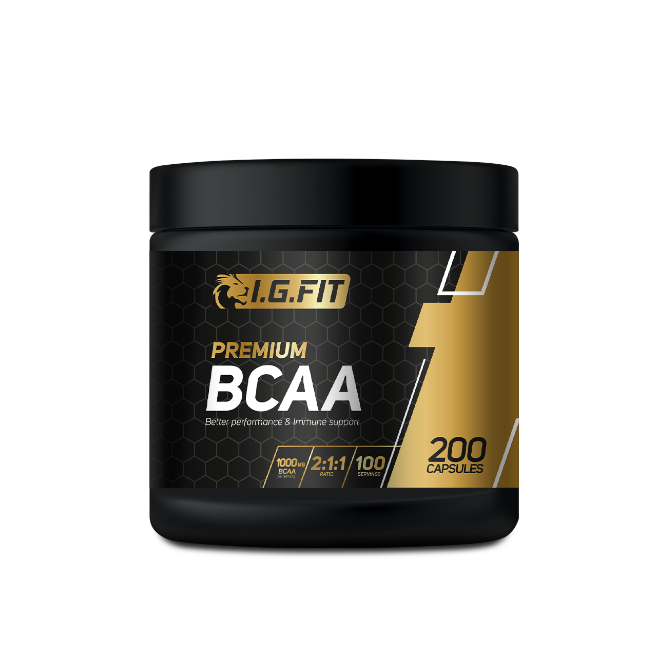 Аминокислоты IGFIT BCAA 211 200 капсул 100 порций 1100₽