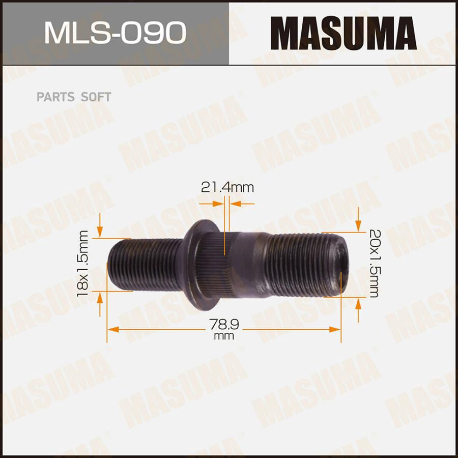 

Шпилька для грузовика MASUMA OEM_8-94383-437-1 Isuzu Elf LH
