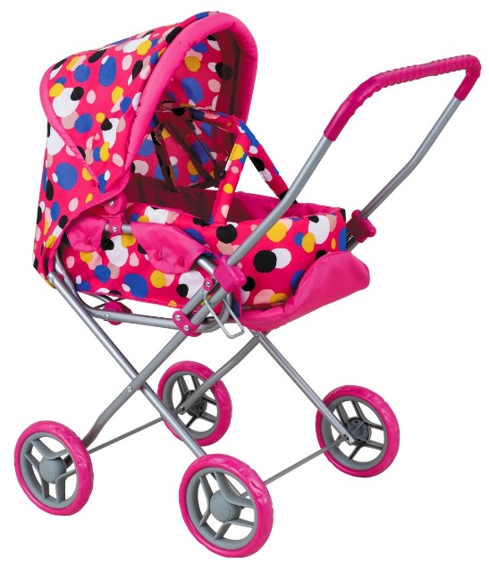 Коляска для кукол прогулочная Buggy Boom Mixy 8029-M1411 с люлькой-переноской и козырьком