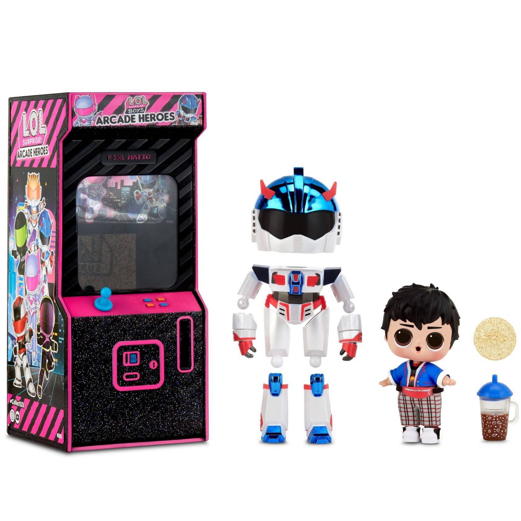 Купить L.O.L. Surprise Кукла Arcade Heroes, Fan Boy 569367/3,