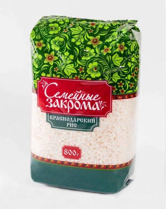 

Рис Семейные закрома Краснодарский 800 г
