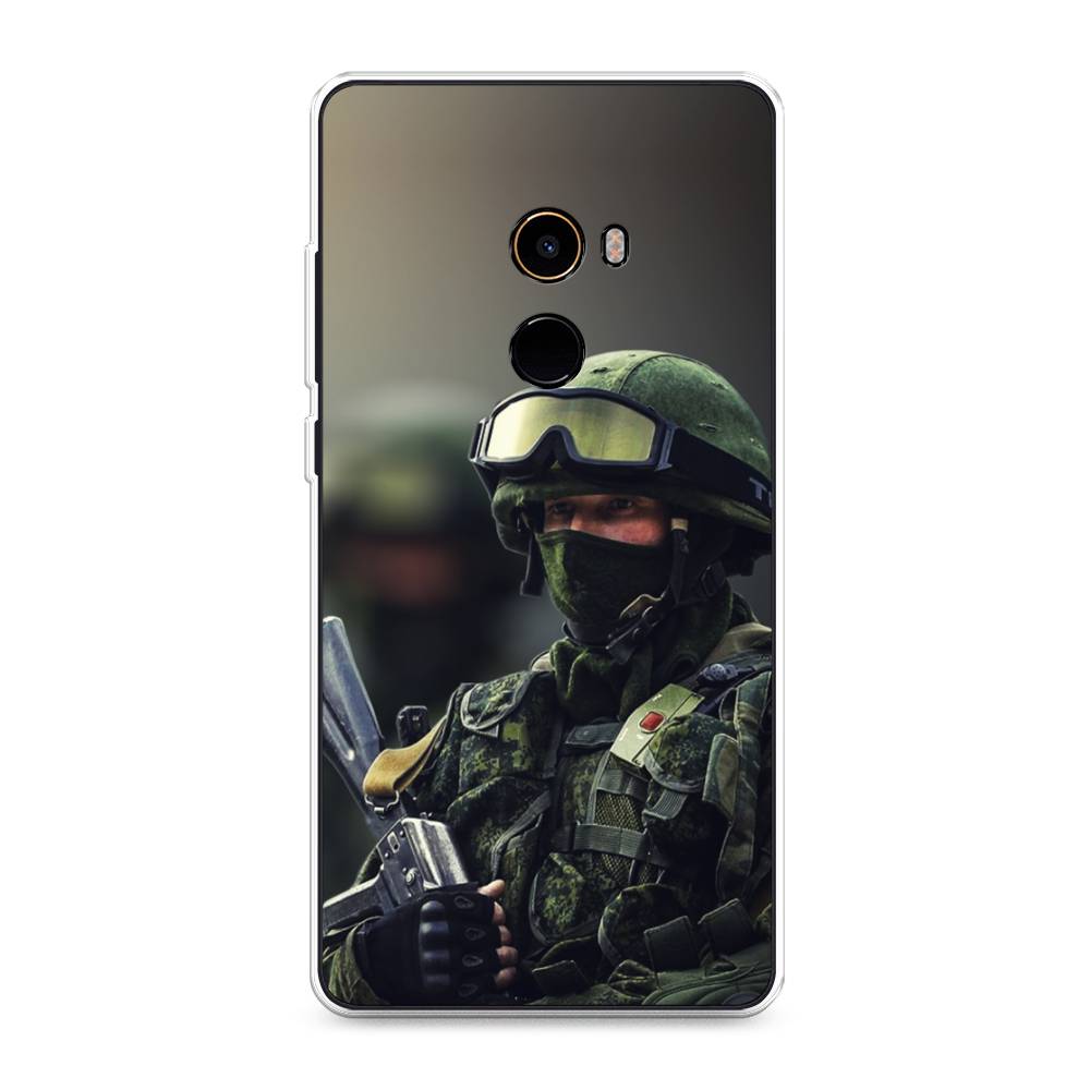 

Чехол Awog на Xiaomi Mi Mix 2 "Солдат", Разноцветный, 32550-5