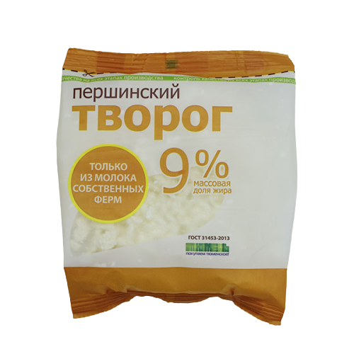 фото Творог першинский 9% 250 г першинское