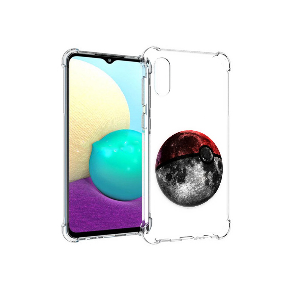 

Чехол MyPads Tocco для Samsung Galaxy M02 планета покебол (PT157689.478.543), Прозрачный, Tocco